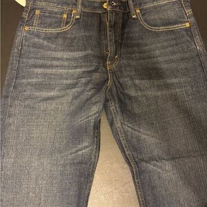 Levi's Dark Blue 569 Straight Jeans